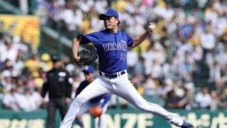 【中日】先発大野雄大が奪三振ショー　打者１巡のアウトをすべて三振で奪う　７K１安打１四球