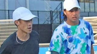  上杉海斗ペア 激闘制し逆転勝ちでV 