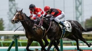 【中山6R】コントレイル産駒 ルージュボヤージュが激戦を制する