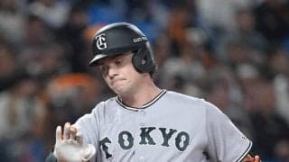 【巨人】４番ダルベック３戦連発！「パワーを証明」ヤクルト奥川から122メートルのセ２位５号