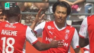 中村敬斗が「さすがの決定力」 5戦ぶり10得点目で感情爆発「今シーズンも2桁！」まるでストライカーな一撃にネット沸騰