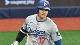 ドジャースがわずか２球で２点先制！大谷翔平が初球打ちの敵失で出塁→タッカーが初球を先制２ラン　敵地が騒然