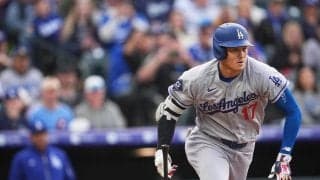大谷翔平、連続試合出塁「50」に　第５打席で右前打　ドジャースは逆転負けで連勝4でストップ