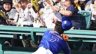 【中日】カメラマン席に落下で頭部負傷の福永裕基と花田旭が登録抹消　ブライトと川越が昇格