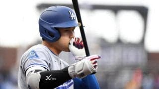「記録止まってしまうかとヒヤヒヤした」大谷翔平の連続試合出塁更新にファン興奮「すごいなあ」