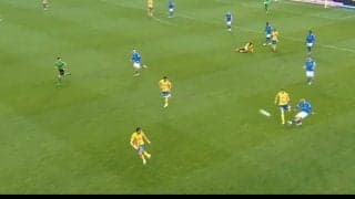 「本当にベッカム」伊東純也が極上アシスト！高精度40mサイドチェンジでゴールをお膳立て「針の穴を通すロングフィード」