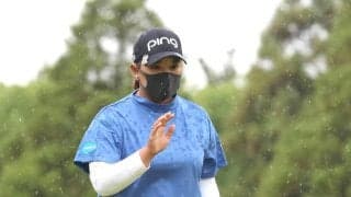 鈴木愛「本当に運がなかった」１打届かず２位　「めっちゃいいショット」がアゴへディボットへ