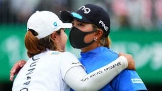 「本当に運がなかった」鈴木愛はディボット跡にガッカリ マスク姿のワケは