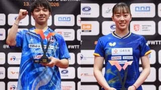 卓球日本の快進撃に公式が賛辞　木造勇人は「優勝で歓喜の鐘が鳴り響く」　2冠の赤江夏星は「圧倒的な強さ」【WTTフィーダー・ハビージョフ】