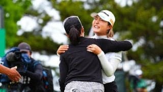 地味なフィナーレでしたが…「5倍くらい疲れた」高橋彩華のシーズン2勝目