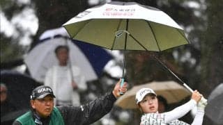 佐久間朱莉、イーグル締めに「最高でしたっ」次戦へも「ワクワク」意気込みつづる