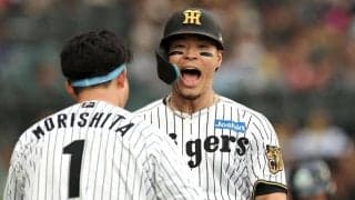 球団史上初　阪神が中日戦に開幕６連勝　近本が今季初のＶ打→佐藤輝がトドメの５号バックスクリーン弾