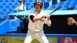 横浜高でセンバツ優勝　早大・阿部葉太がリーグ初安打も「まだまだ」