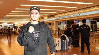 中谷潤人、５・２井上尚弥戦へＬＡ合宿終え帰国「仕上がった」不利予想に笑み「見返すだけ」米国でもエール殺到「機長さんからも声を」