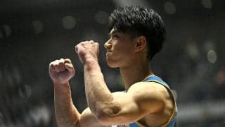 【体操】V6橋本大輝ラスト逆転につなげた鉄棒は「落ちる感覚がない」「体の一部みたい」と自信