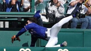 【阪神】カメラ席落下防止へ早速検討…佐藤輝明「対策してもいい」18日に中日福永が落下