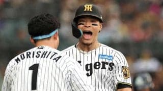 阪神・佐藤輝　ダメ押し５号！フェン直同点打の“打ち直し”　３戦連続の逆転勝ち、今季４度目の３連勝