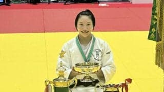 渡辺聖子　平成以降最軽量制覇　３７キロ差もなんの！３－０圧勝に笑顔「全力で戦った」　夢のロス五輪金へ闘志