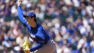 先発の佐々木朗希が危なげないピッチングで３回まで無失点　大谷翔平の適時打などで援護ももらう