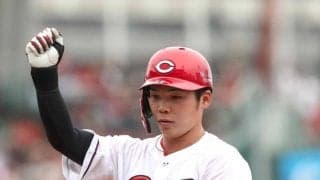広島・持丸　１３７９日ぶりスタメンで高卒７年目待望のプロ初安打「ホッとした」　今季初の同一カード３連敗も