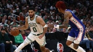 セルティックス快勝でPO白星発進…6選手が2桁得点を記録、テイタムはダブルダブル