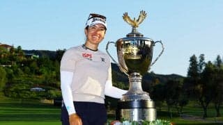岩井千怜＆勝みなみが5打差7位 ハンナ・グリーン大会3勝目