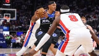 8位シードのマジック、一度もリードを許さずピストンズに先勝…バンケロがチーム最多23得点