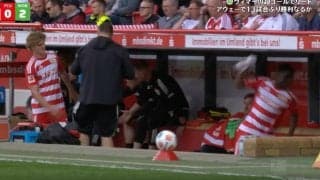 「キレすぎだろ」途中交代に激怒→ベンチで大暴れ！「悪いの自分だろw」「めっちゃ怒ってるやん」ウニオン・ベルリンFWの行動にファン騒然