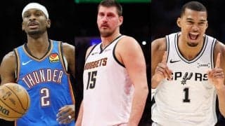 注目のMVPはSGA、ヨキッチ、ウェンバンヤマ／NBA今季の主要アウォード最終候補一覧