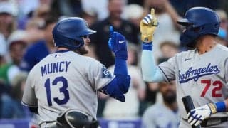 ドジャースが鮮やかに逆転、マンシーとロハスの２者連続本塁打に「良い捉え方」NHK解説