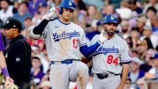 大谷翔平、52戦連続出塁でルース超え　右前打でアジア選手記録に並ぶ…初回には今季初盗塁も