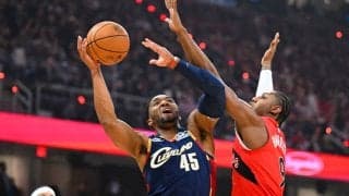 キャブスがホームでラプターズに連勝…ミッチェル、ハーデン、モーブリーの3人で83得点