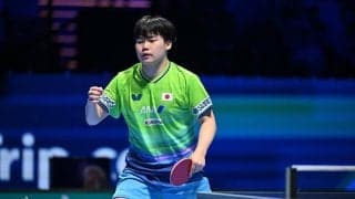 16歳・松島輝空が初出場で中国の世界王者に衝撃ラリー　WTT公式が2024年大会で見せた“死闘”に再脚光【世界卓球2026】