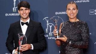 アルカラスとサバレンカがローレウス賞を初受賞 テニス界が年間最優秀選手賞を独占