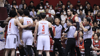 越谷のカイ・ソットに1試合出場停止と罰金…B1第33節のA東京戦で失格退場となり懲罰