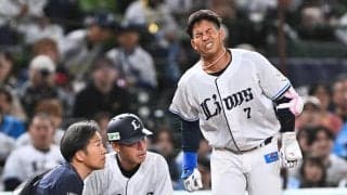 【西武】桑原将志が１回の走塁で負傷交代「抹消します　かなり痛い」西口監督、復帰に約1カ月か