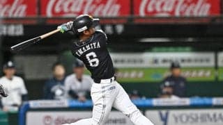 【ソフトバンク】今宮健太が１号「うまく体が回転して」西武隅田の初球を左翼席へ