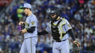 【阪神】嶋村麟士朗、プロ初安打もほろ苦い試合　８回裏マスクかぶるも湯浅、岩貞が計６失点