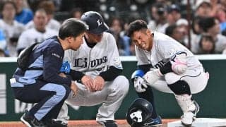 【西武】西口監督、左太もも裏負で傷交代した桑原将志の抹消を明言「いるメンバーで頑張ります」