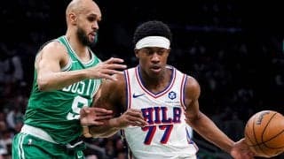 シクサーズが敵地でセルティックスにリベンジ、1勝1敗に…VJ・エッジコムが30得点の活躍