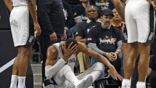 スパーズに痛手…ビクター・ウェンバンヤマが脳震盪のため途中退場で第3戦の出場が微妙に