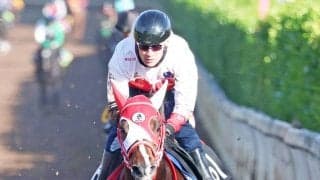 【青葉賞】ＧＬＡＹのＴＥＲＵが名付け親のテルヒコウは坂路を楽走で好気配　矢作調教師「良くはなっている」