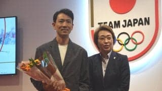 【複合】渡部暁斗さん「自分の経験を社会に還元」JOCの橋本会長を表敬訪問、６月にイベントも