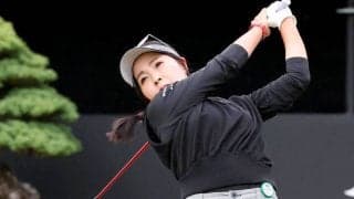 青木瀬令奈が女子初アンダーパーの快挙　男子プロの早さ実感「小祝さくらちゃんぐらいのテンポ」