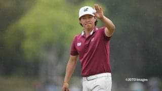 中西直人が初日首位「ギャグはよくスベるんですが、明日もいい滑り出しができるように頑張ります（笑）」