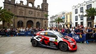 WRCカナリア諸島：シェイクダウンはトヨタのオリバー・ソルベルグがトップ。勝田貴元は0.5秒差の2番手タイム