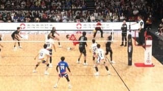 男子バレー、リベロの顔が吹っ飛ぶ衝撃スパイク→決めた選手が直後に神対応も