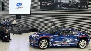 スバルが全日本ラリー選手権の新型車両『SUBARU Boxer Rally spec.Z』をお披露目