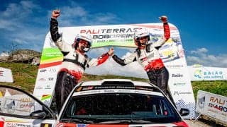 TGR WRCチャレンジプログラム3期生の松下がGRヤリス・ラリー2でポルトガル選手権開幕戦で優勝