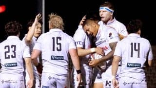 【ラグビー】静岡、６勝目でＰＯ進出に望みつなぐ　浦安の追い上げ振り切って７トライの快勝